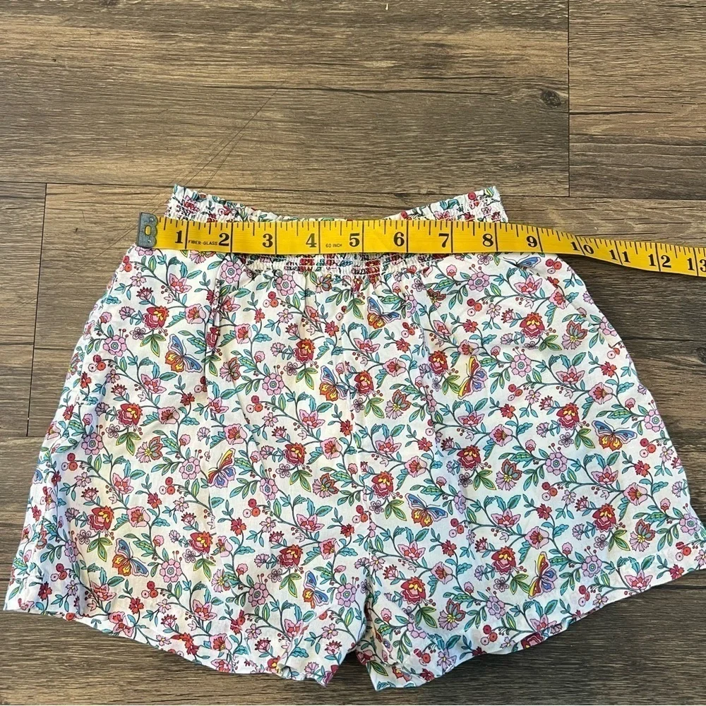 Gap Baby Kids Girls Floral Elastic Band Pull On Shorts Size 4